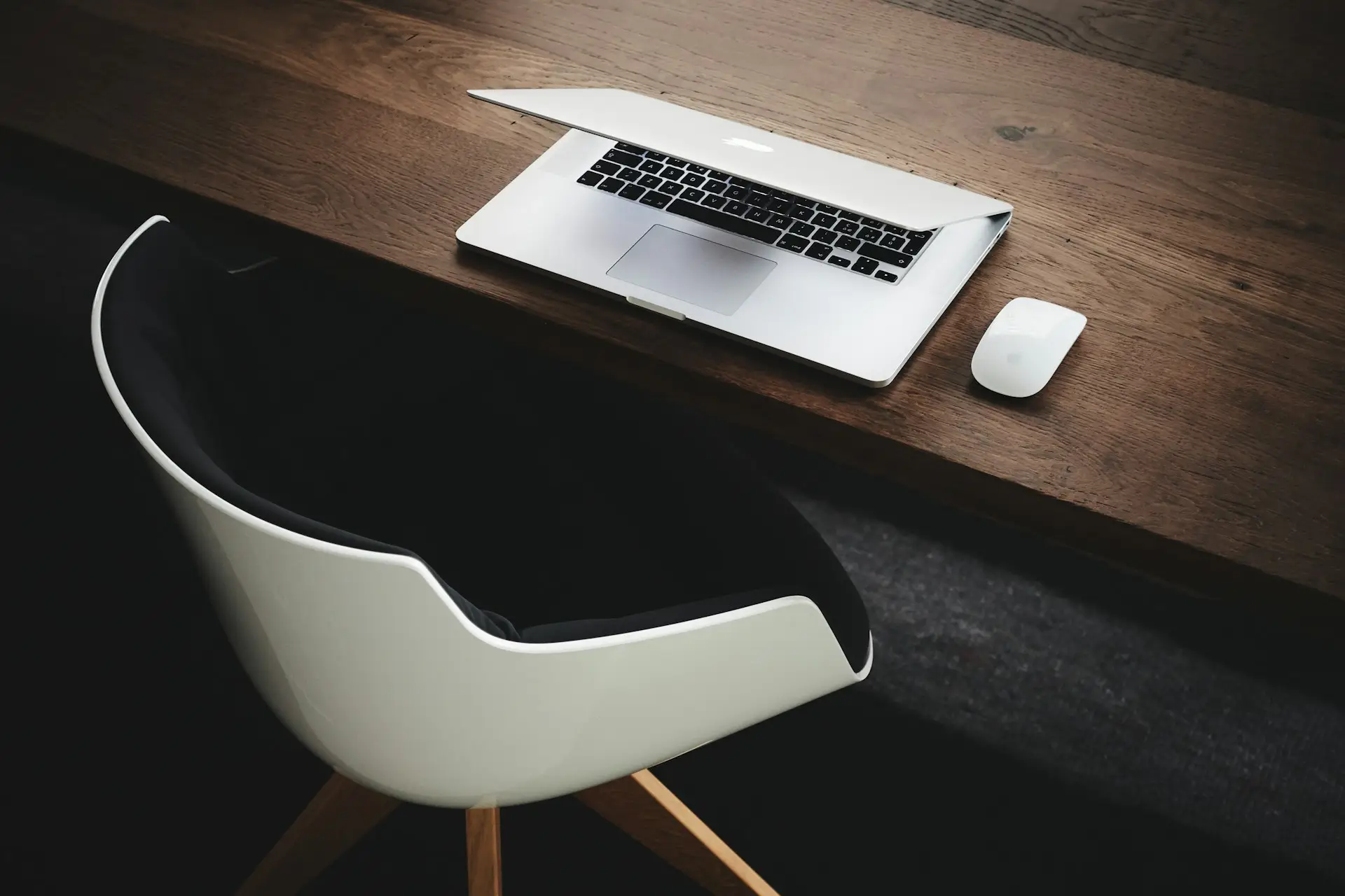 Laptop on a desk, used for architectural design software