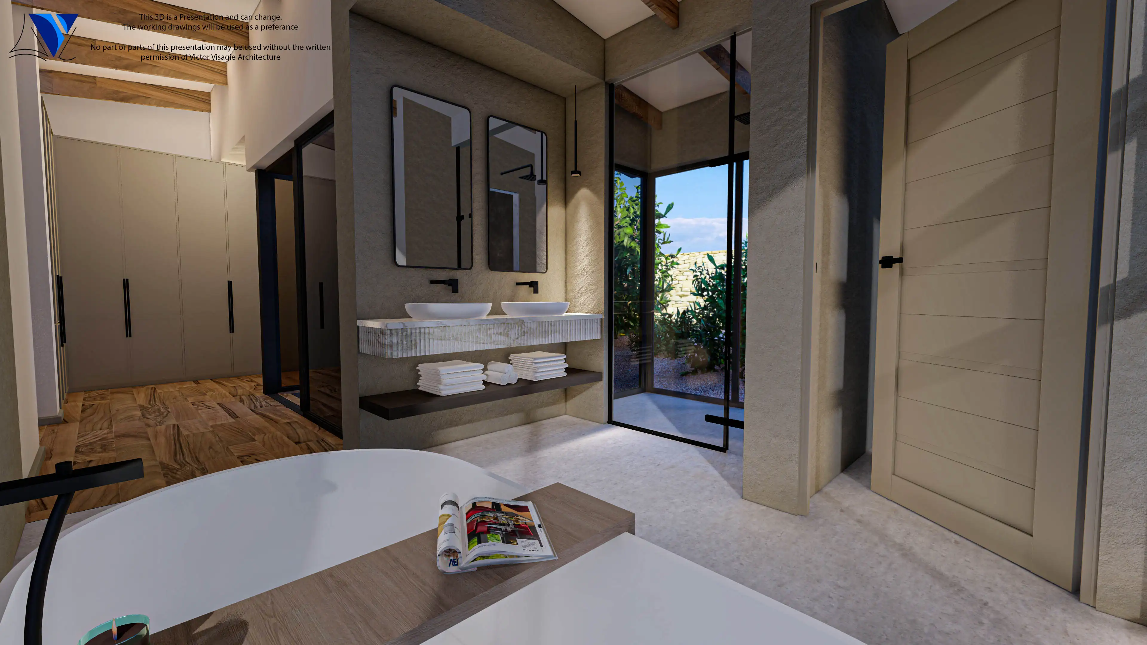 Interior with timber details and natural light